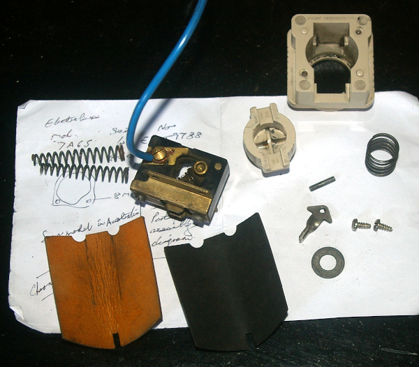 Electrolux ZA65 switch 3 - parts