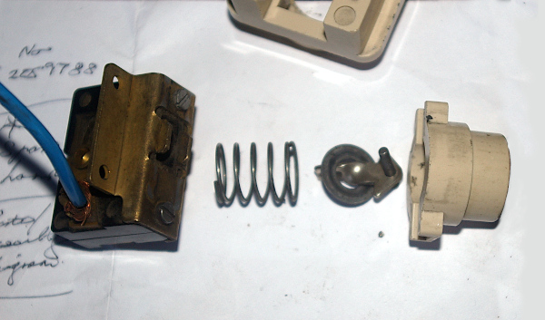 Electrolux ZA65 switch 4