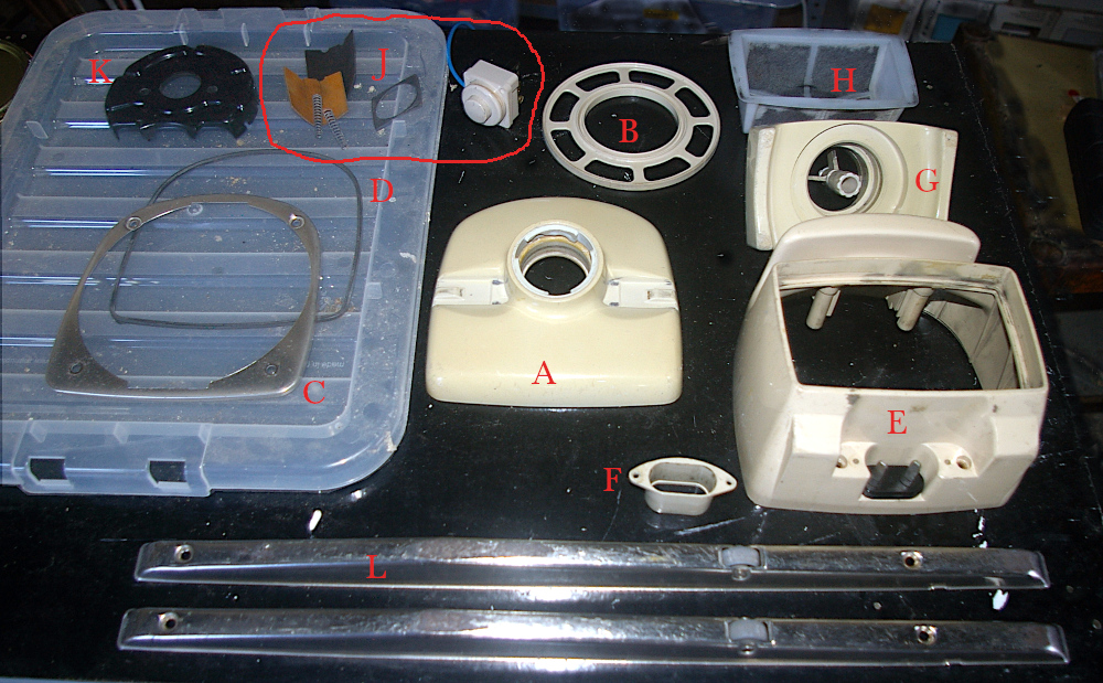 Electrolux ZA65 vacuum cleaner parts image 1
