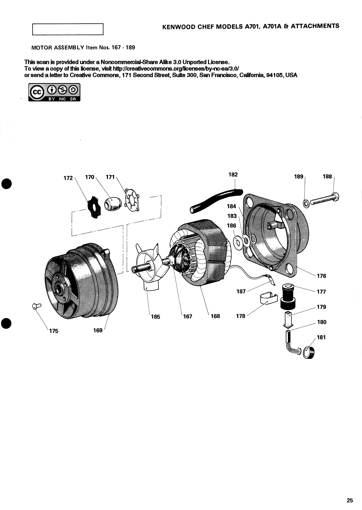 kenwood chef motor