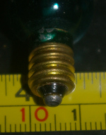 E10 (MES) bulb thread size